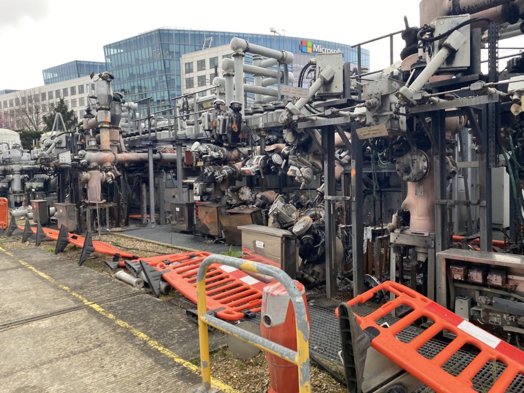 Nos équipe ont du démanteler le PSEM après avarie d'Issy les Moulineaux